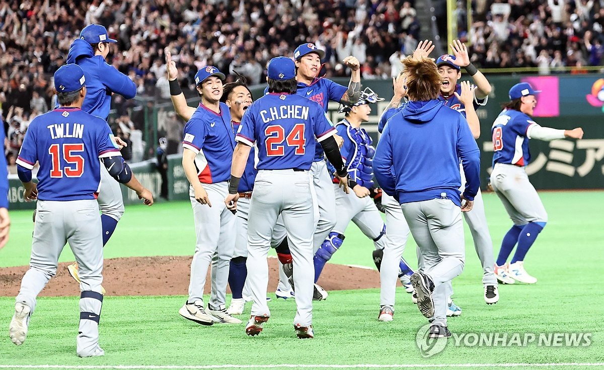 대만, 아시안게임 야구 대표로 자국 프로팀서 6명 선발