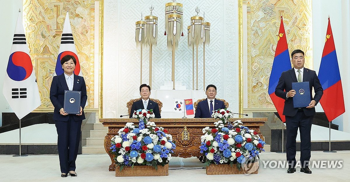 한·몽골, 식량안보·스마트농업 MOU 개정 체결