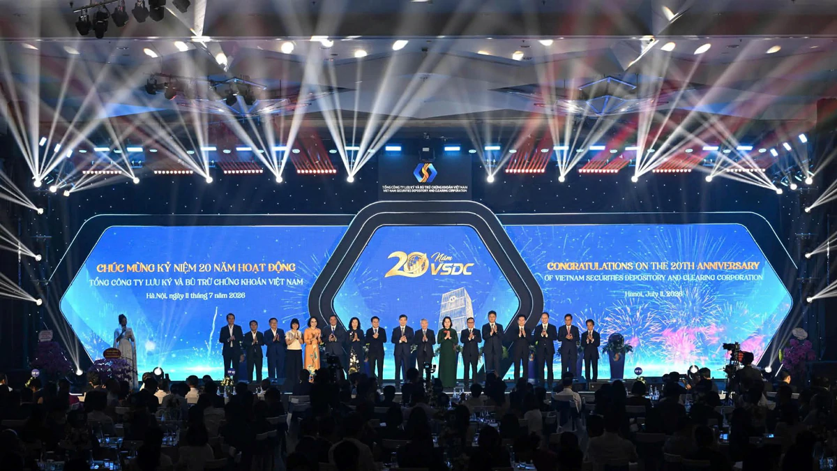 VSDC 창립 20주년…베트남 증권시장, 국제 기준에 한 걸음 더