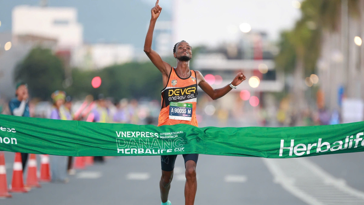 다낭 VM 마라톤 2026 남자 42km, 에티오피아 선수 우승