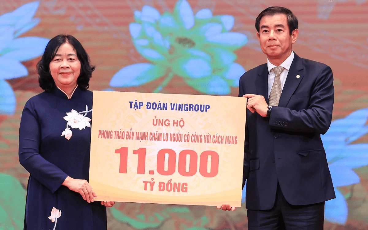 빈그룹, 1조 1000억 동 출연…베트남 영웅 어머니 주택 건립