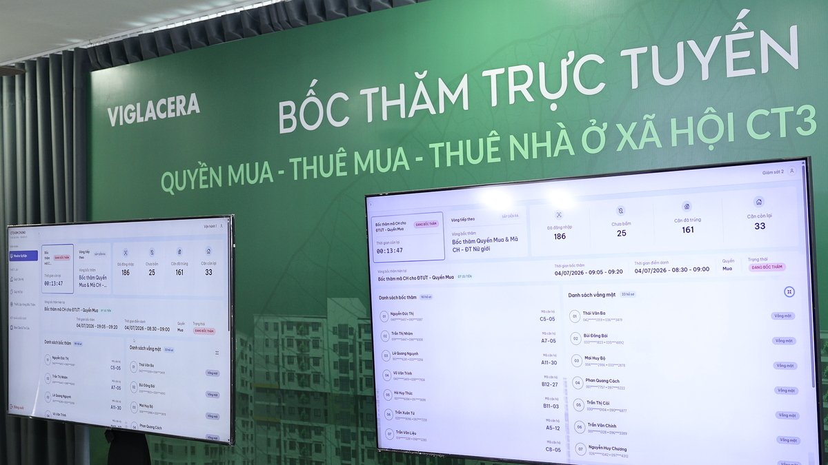 하노이 사회주택 온라인 추첨…1억 동에 589가구 분양
