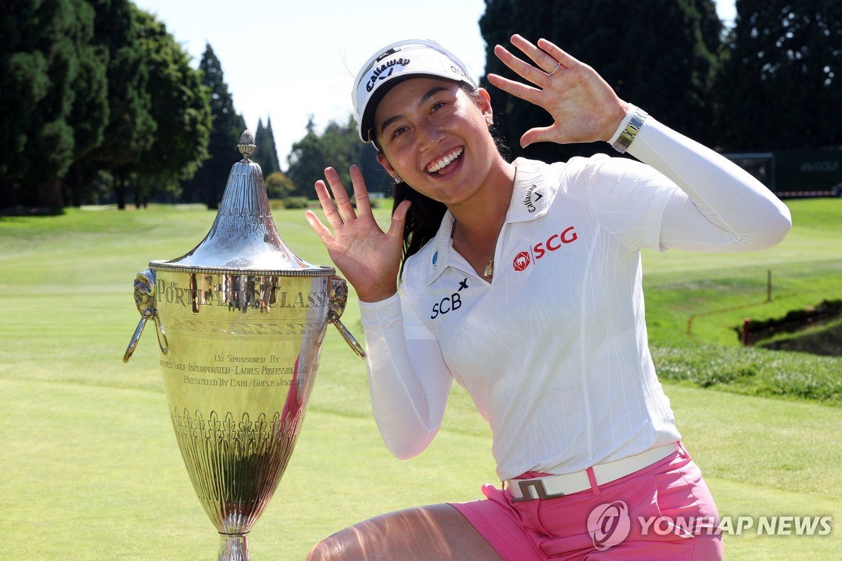 안나린, LPGA 포틀랜드 클래식 공동 5위…1년 9개월 만의 톱5