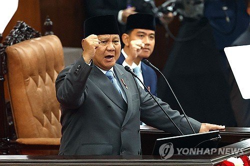 지지율 30% 급락 인도네시아 대통령 