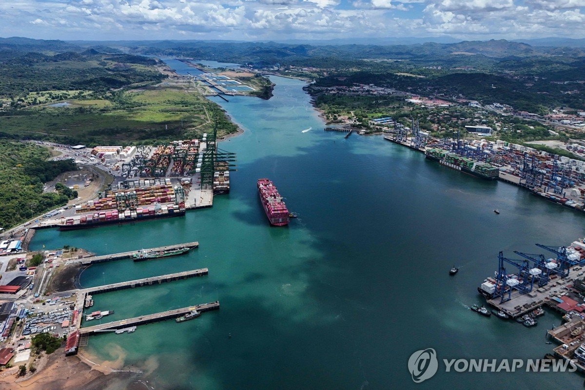 파나마 운하 통행 감축…美 컨테이너 물류 '직격탄'