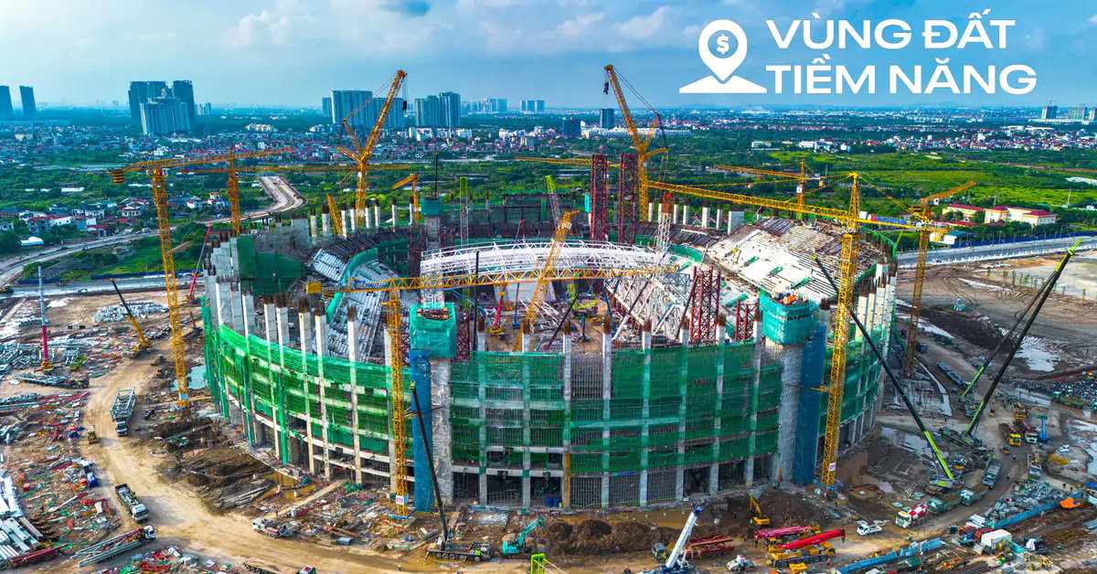 베트남 2위 규모 PVF 경기장, 착공 10개월 만에 60% 완공