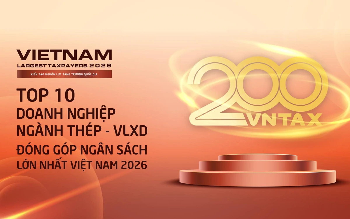 베트남 철강·건자재 상위 10개 기업, 2025년 국고 납부액 19조 동 달성… 호아팟그룹이 68% 차지