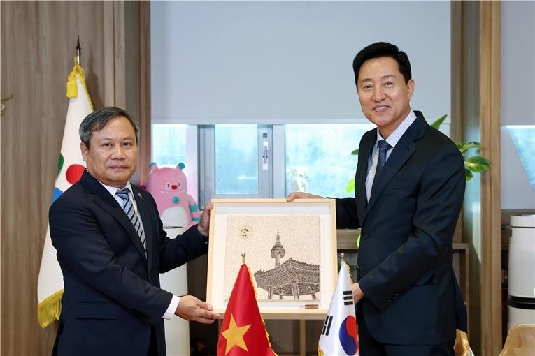 오세훈, '친선결연 30주년' 하노이 인민위원장 면담…협력 논의