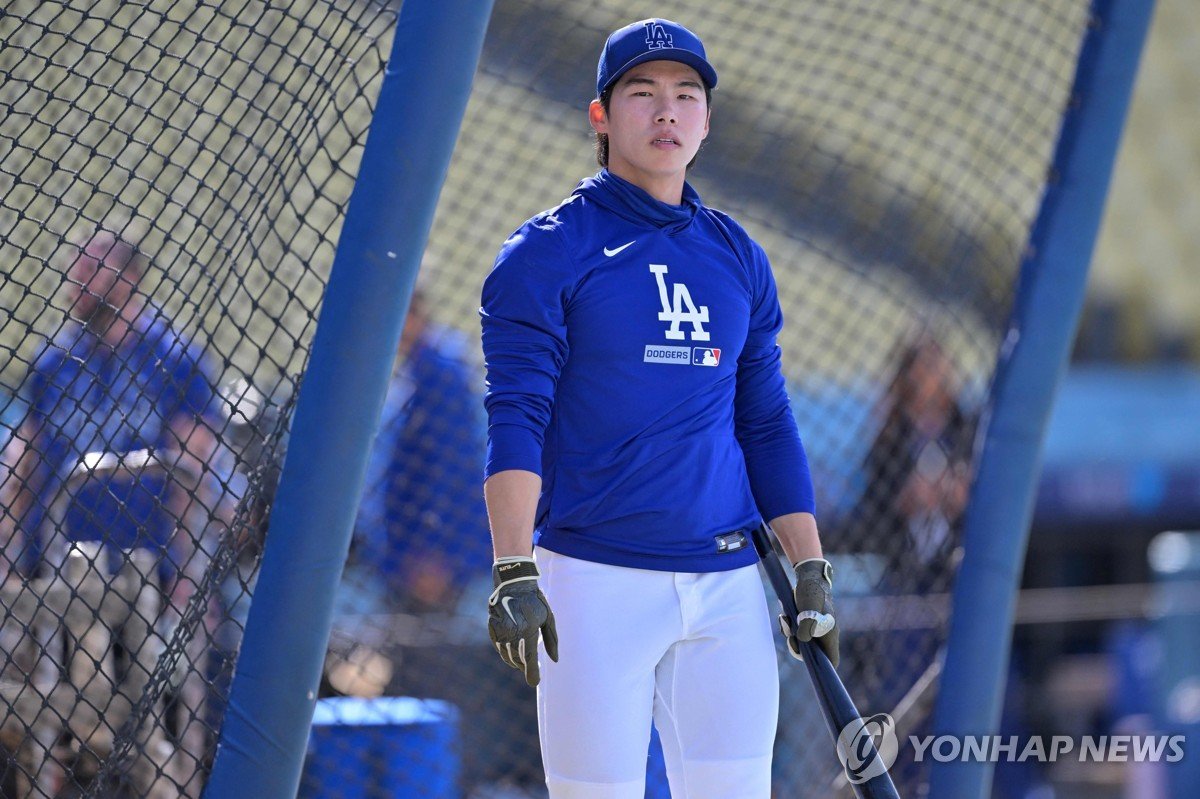 다저스 김혜성, 9월 확대 엔트리서 MLB 복귀 무산