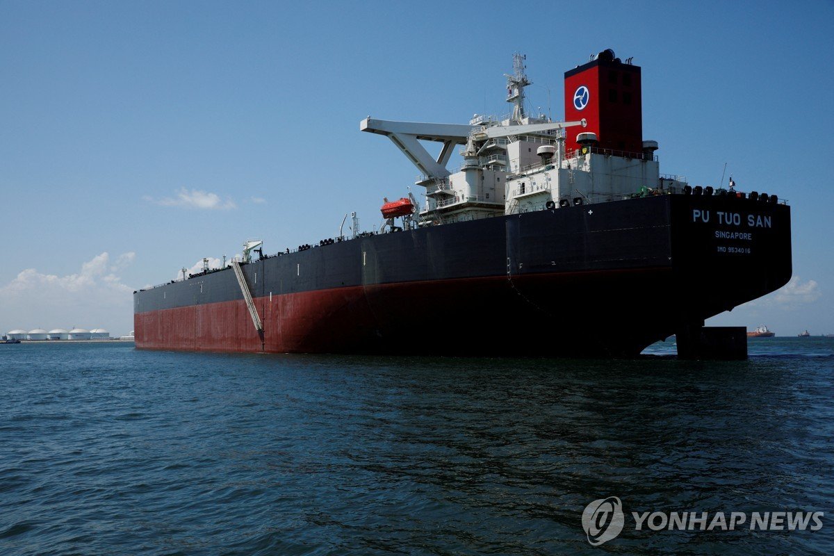 초대형 유조선 용선료, 이란 전쟁 여파로 하루 16억 원 사상 최고