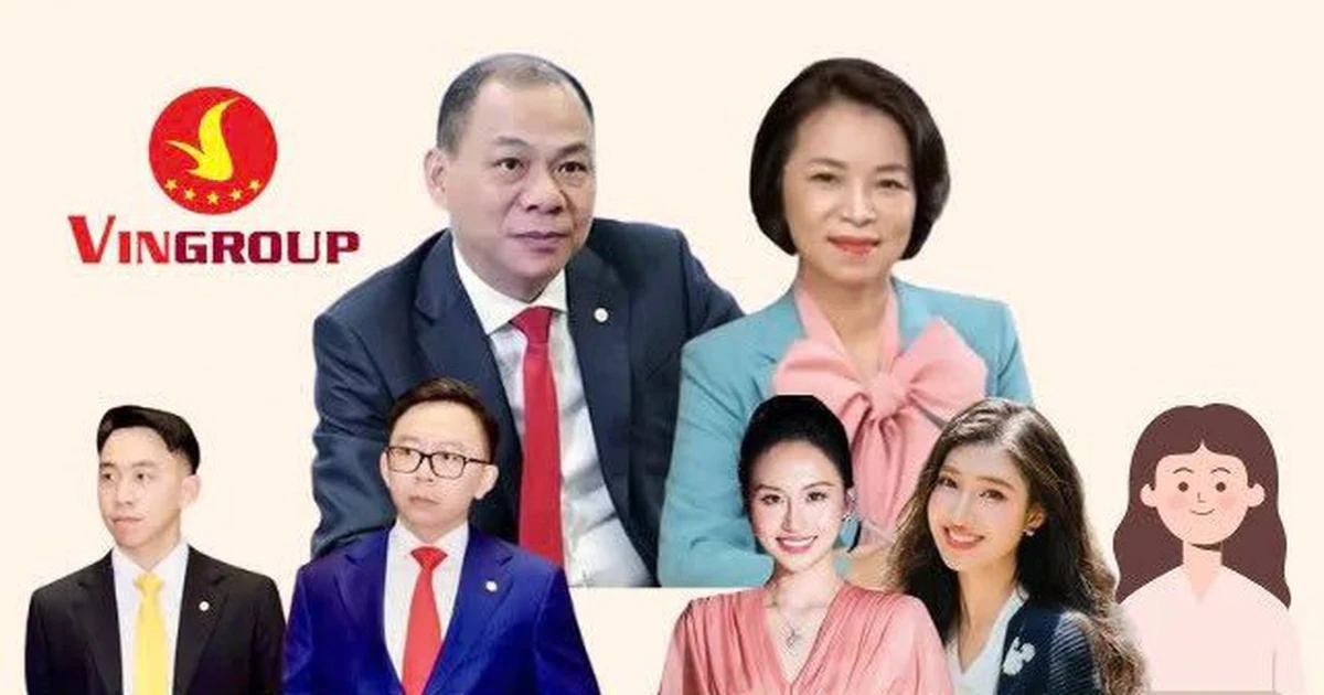 빈그룹 Phạm Nhật Vượng 회장 자녀들, 그룹 경영 전면 참여