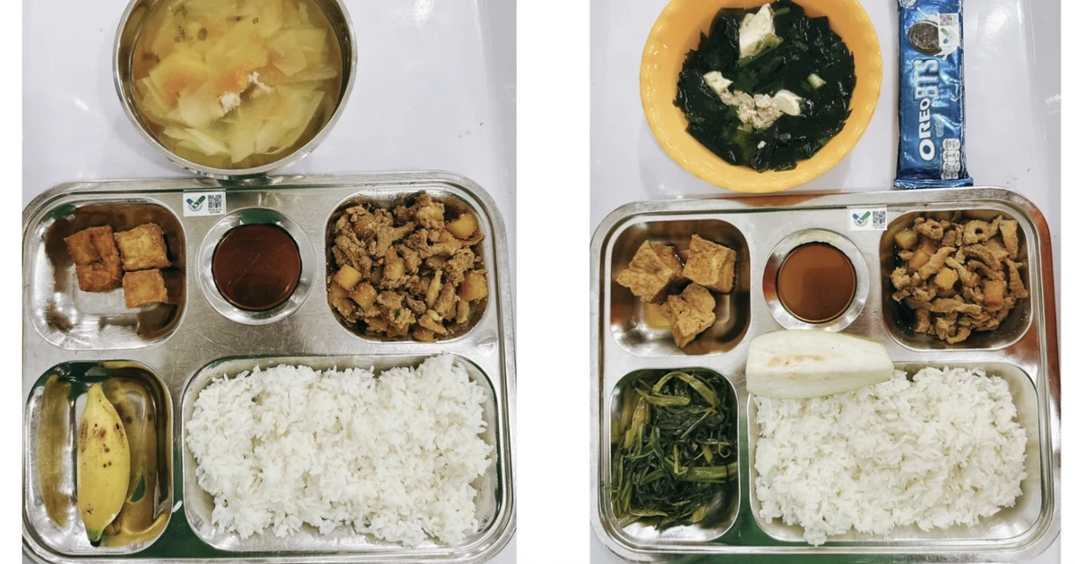 호찌민 학교 급식 QR코드 스캔…식단·식재료 원산지 즉시 확인