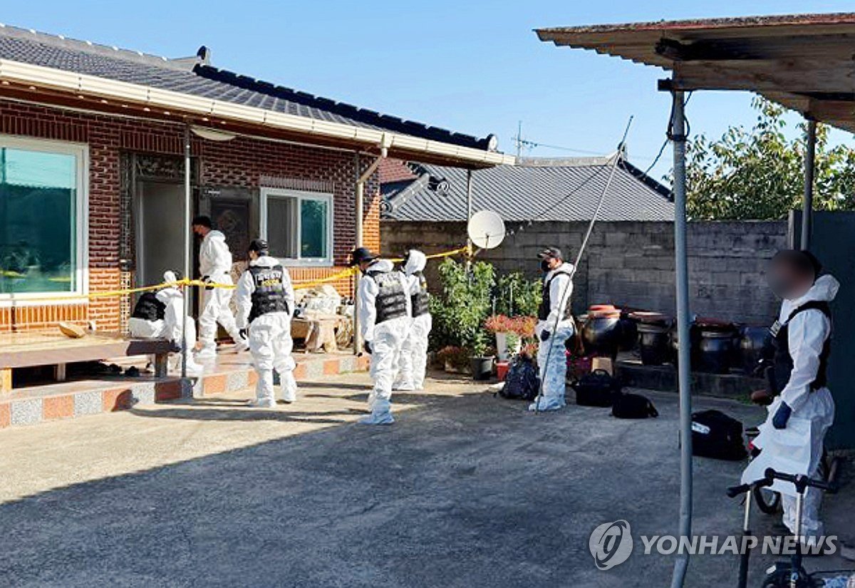 나주 부부 살해 50대 남성 검거…범행 후 600만원 인출