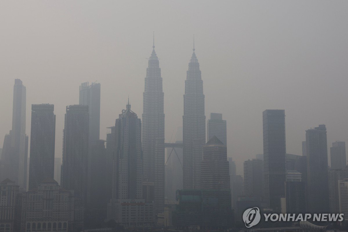 말레이시아 산불 연무 휴교…학생 200만 명 등교 차질