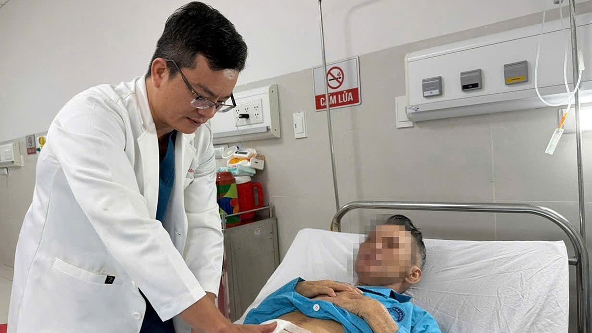 다낭 66세 남성, 간암 종양 파열로 생사 기로…긴급 수술로 생명 구해