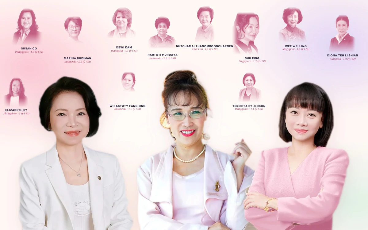 베트남 여성 억만장자 자산 106억 달러…동남아 최상위권