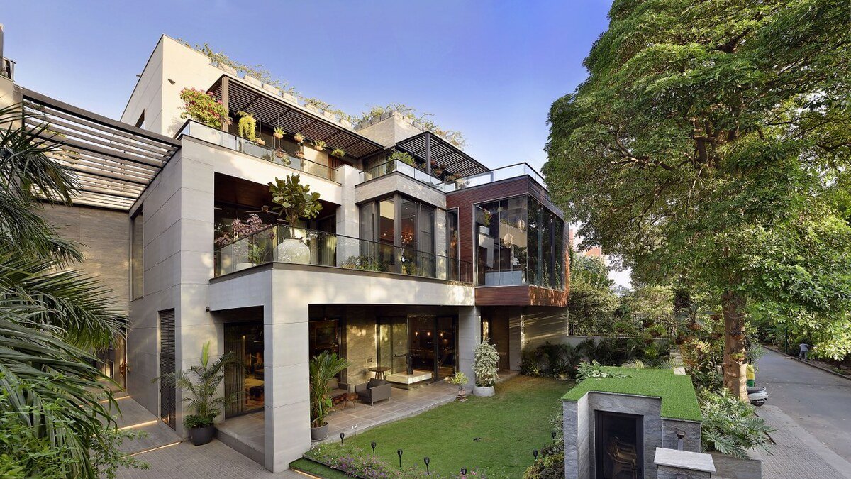 하노이 호아수아 나무 향한 3층 빌라 설계